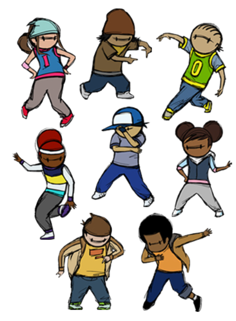 FloorKids Characters