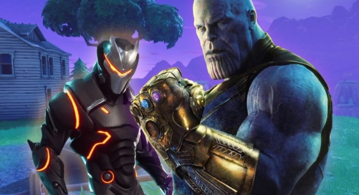 fortnite x avengers wield your very own infinity gauntlet - fortnite x avengers thanos gameplay