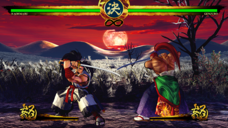 Samurai Shodown battle screenshot