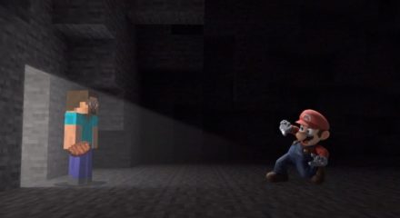Minecraft Steve’s crude Smash Bros. victory screen altered