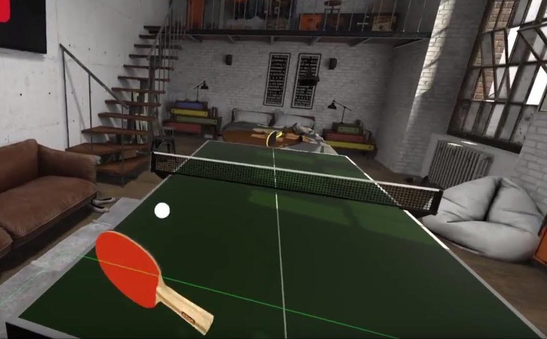 VR Corner Eleven Table Tennis Checkpoint