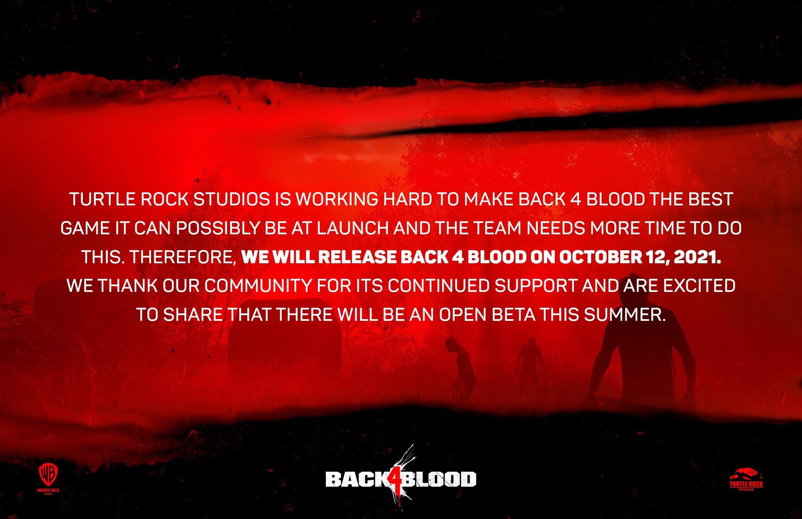 Back 4 Blood will no longer get new updates or content