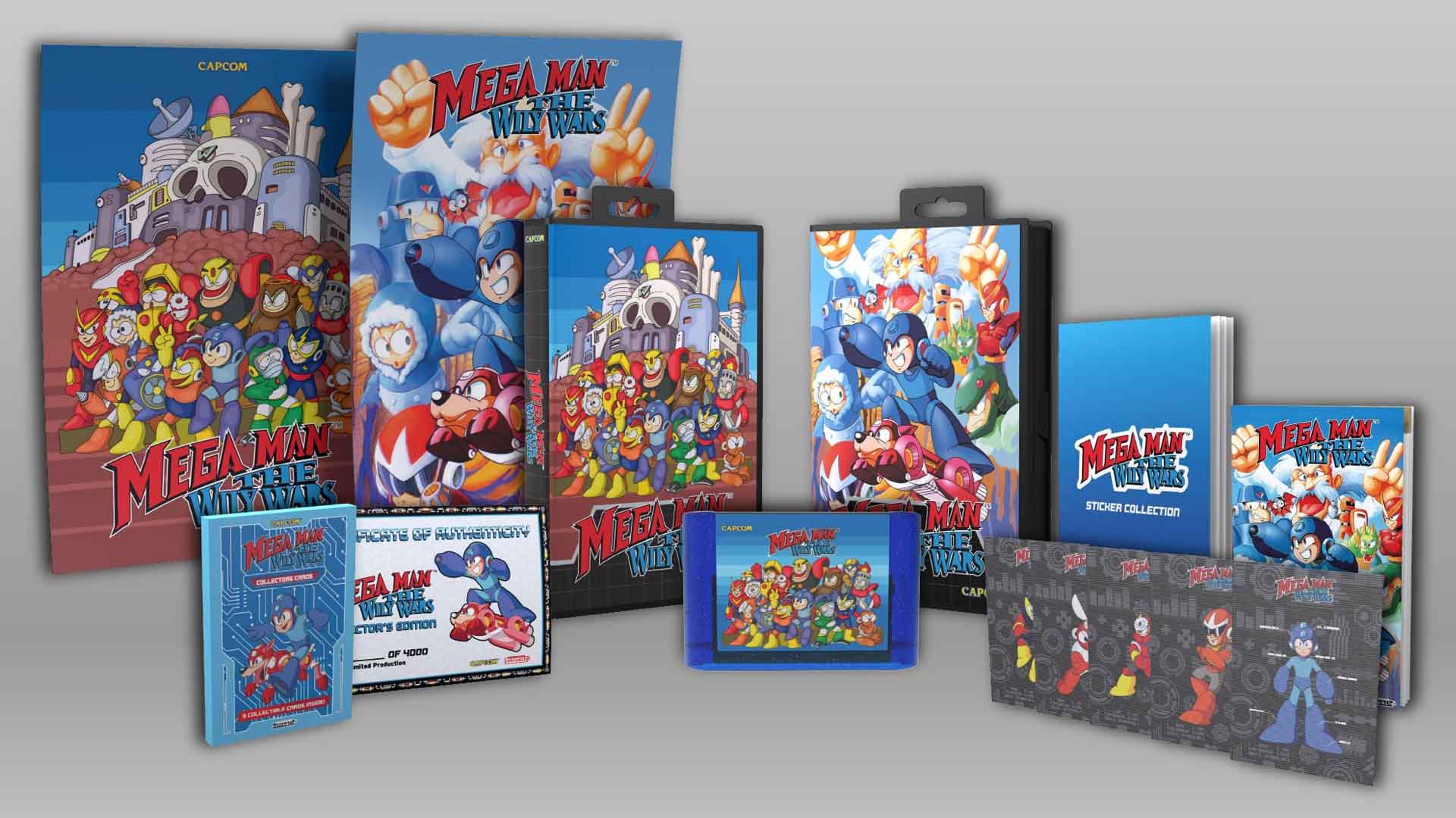 Mega Man: The Wily Wars Collector's Edition announced for Sega