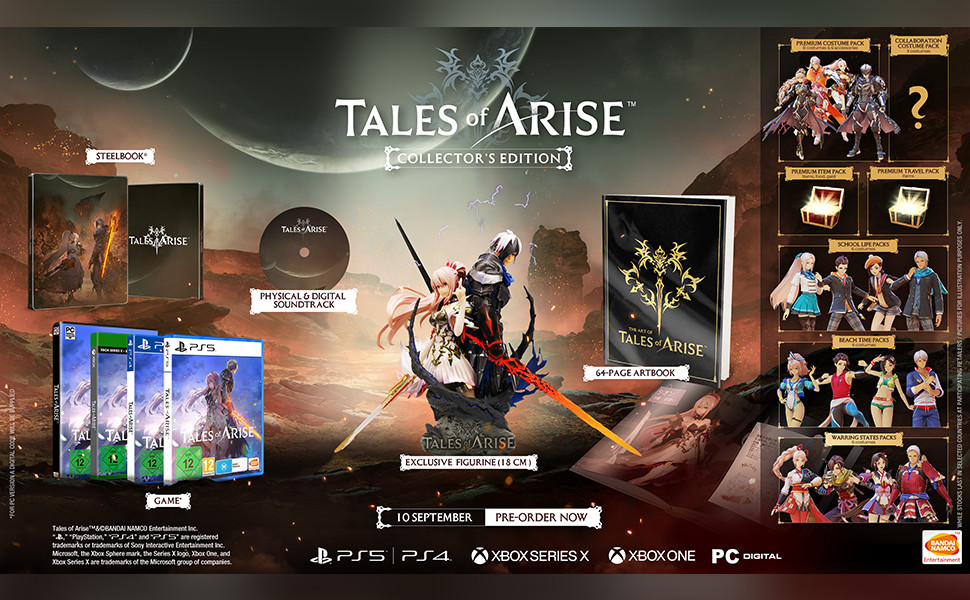Tales of Arise special edition