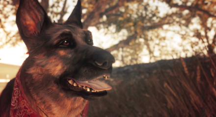 The real-world dog model for Fallout 4’s Dogmeat has died