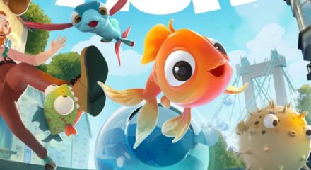 Drop, flop and flounder in I Am Fish!