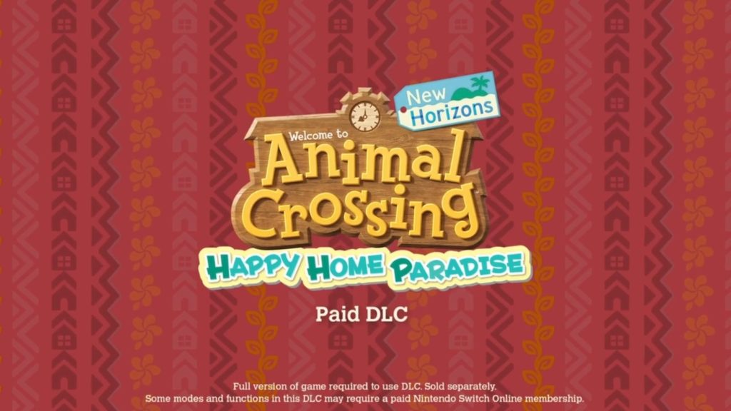 Animal Crossing New Horizons