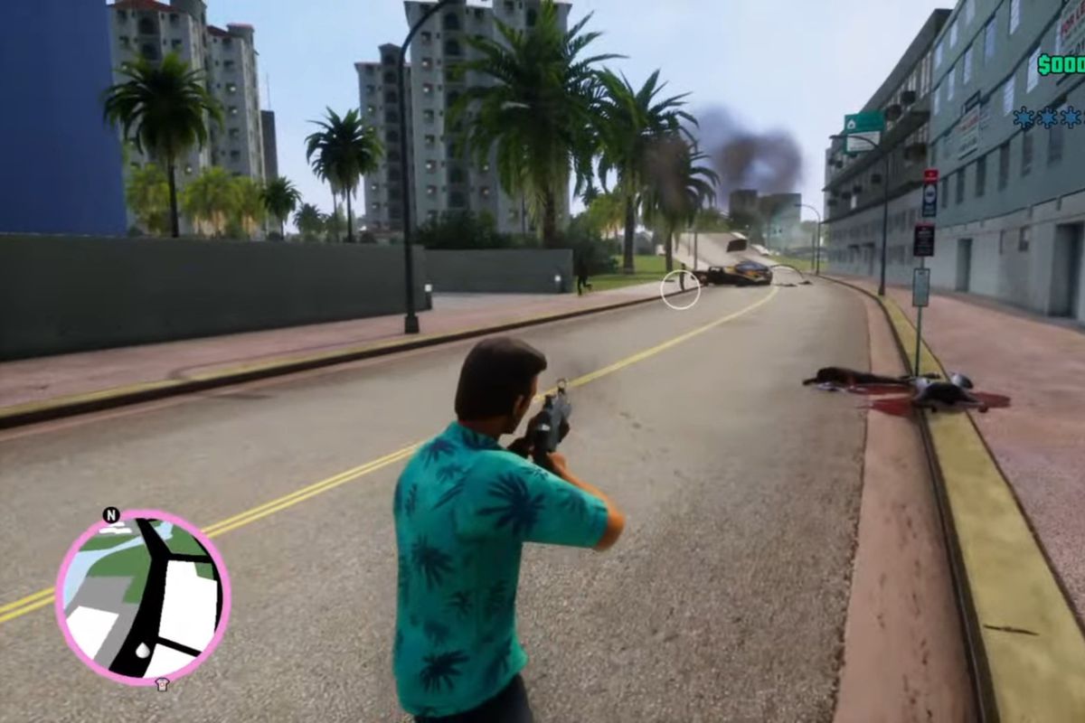 Grand Theft Auto III – The Definitive Edition Comparison Video 