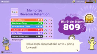 Big Brain Academy: Brain vs. Brain Review – Test your head, your mind, and your brain too