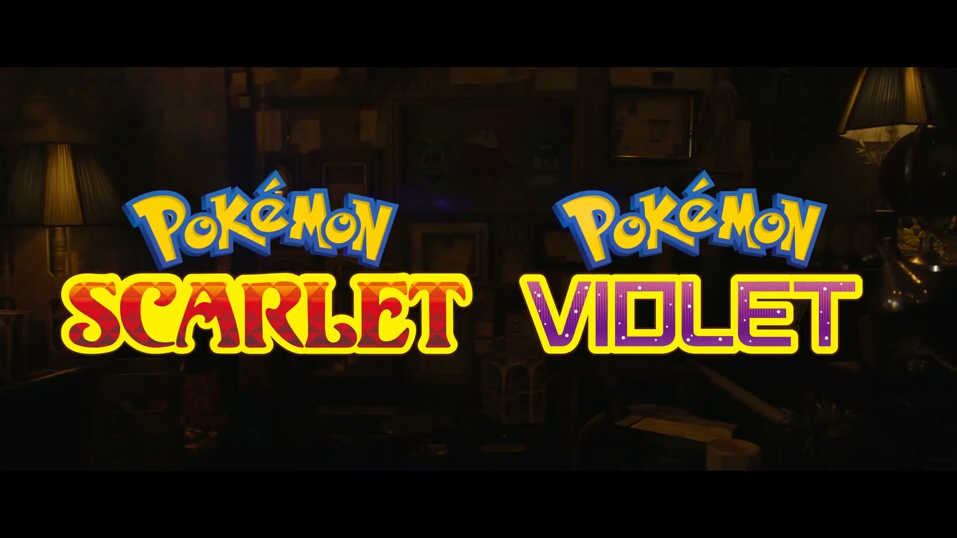 Logos for Pokémon Scarlet & Violet 