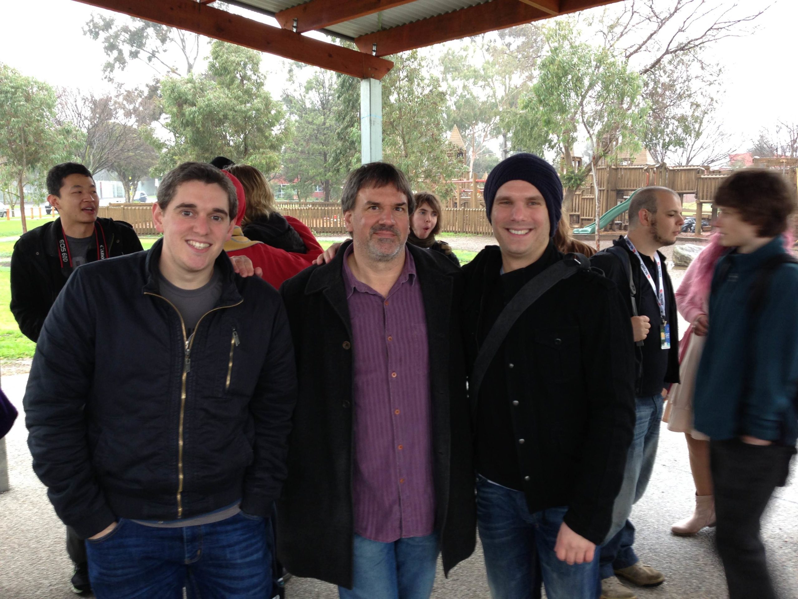 Camped Out Team with Ron Gilbert