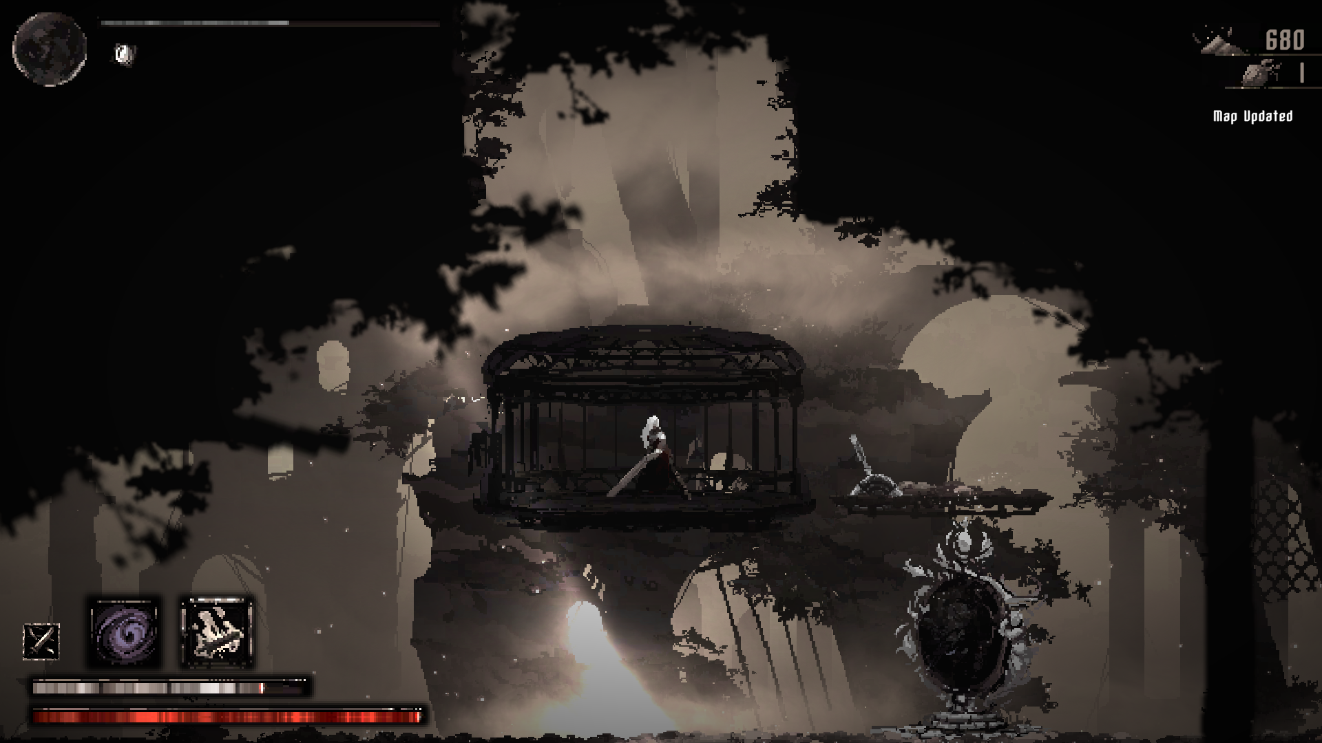 2D Souls-like Moonscars slashes into stores in September