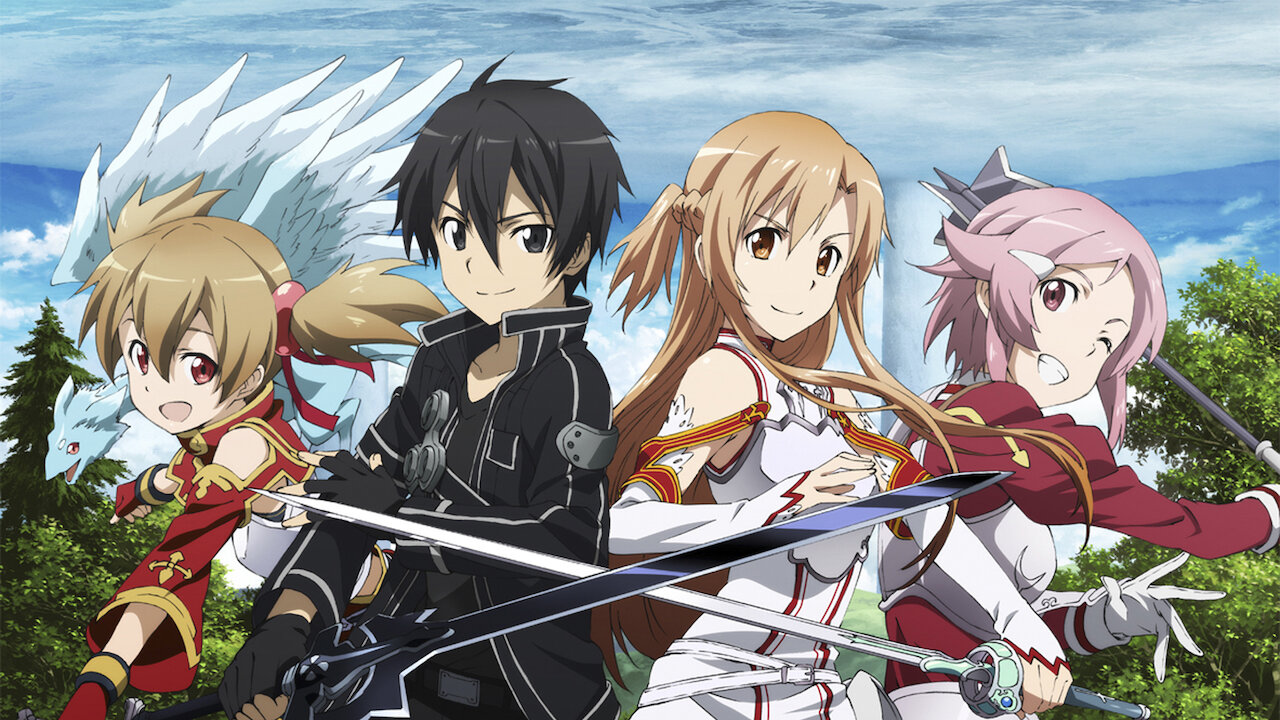 Sword Art Online promo image, a Virtual Reality anime