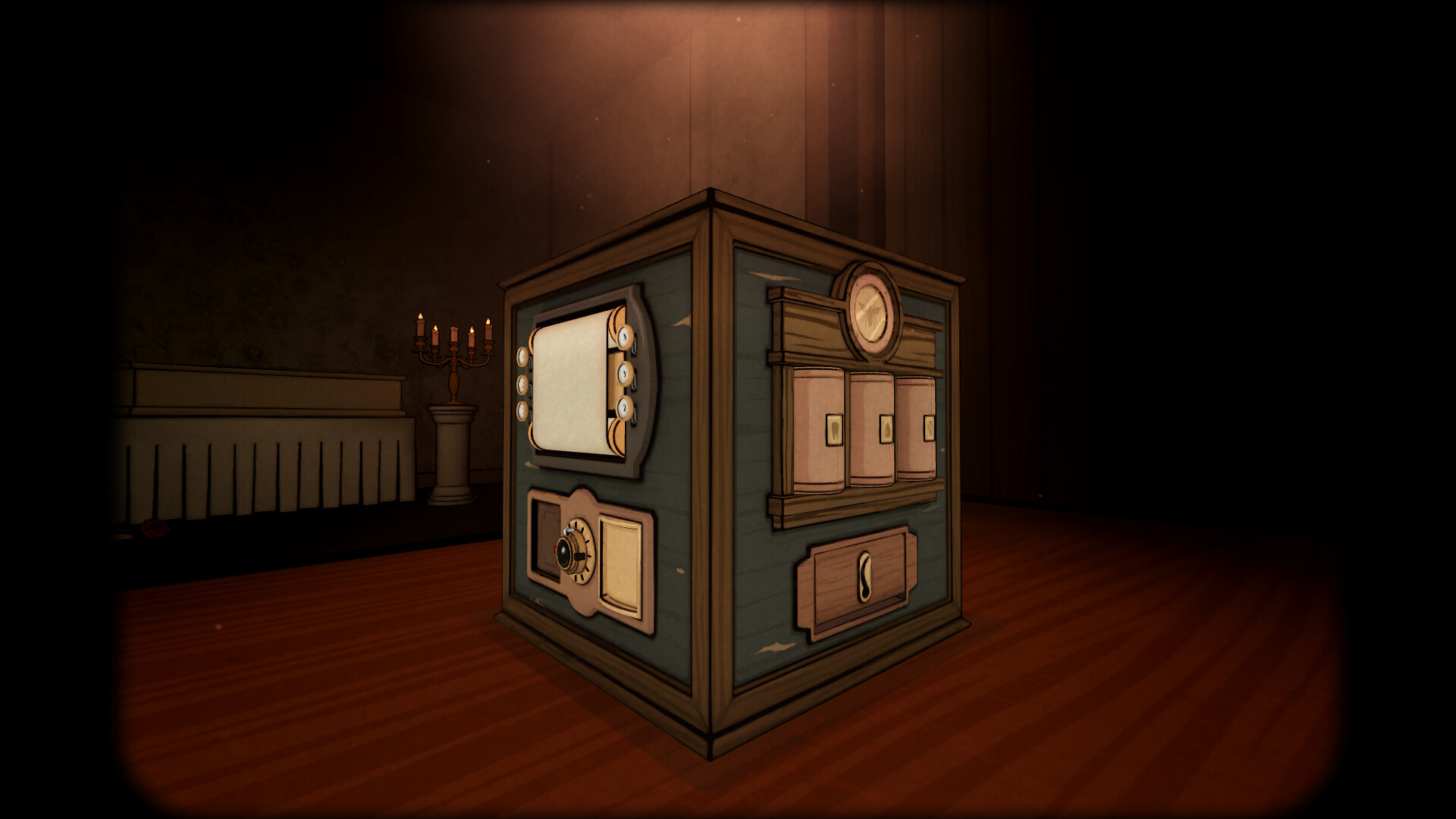 Unsolved case is a short co-op puzzle game. First game in the 5