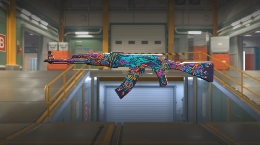 Counter-Strike 2 AK47 Weapon Skin from Annoucnement