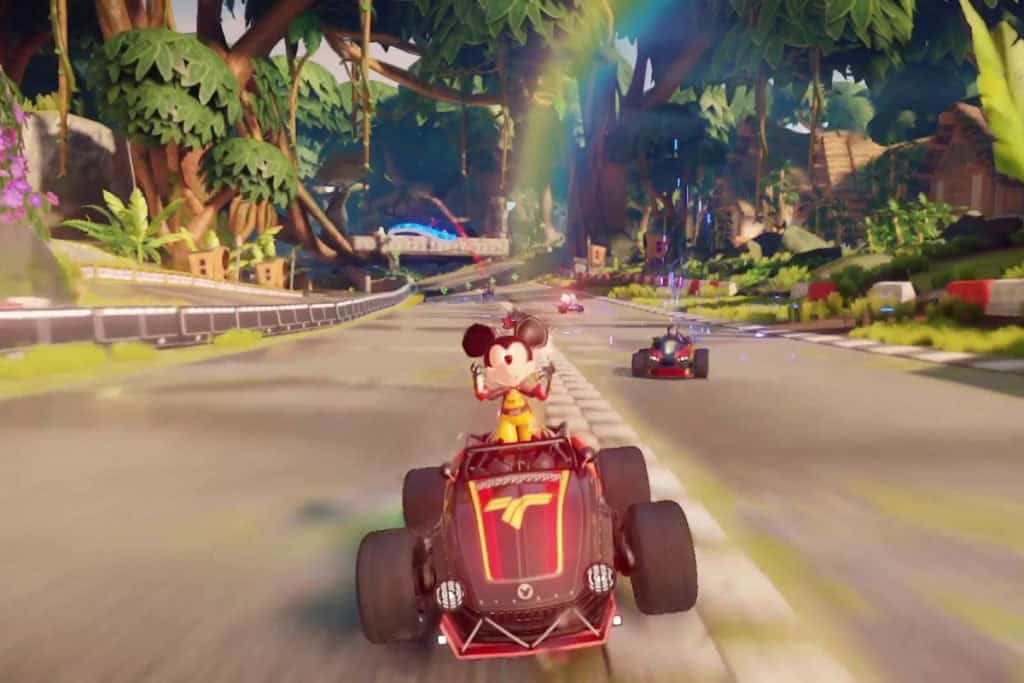 Disney Speedstorm is a free-to-play kart racer for PC and consoles